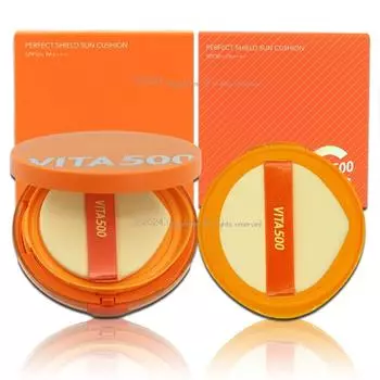 Солнцезащитный кушон Vita 500 Perfect Shield (Основной продукт + пополнение),, 1 кусок