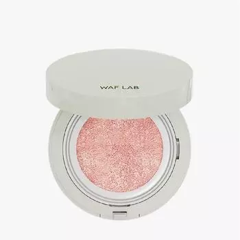 Солнцезащитный кушон Waff Lab Tee Youth Tone-Up Sun Cushion Pact 15 г SPF 50+/PA++++ и декоративная наклейка, 1 шт.