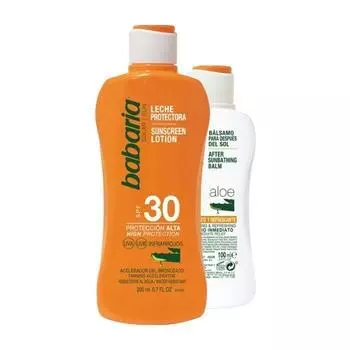 Солнцезащитный лосьон Babaria Sun Spf30 200 мл, набор из 2 предметов