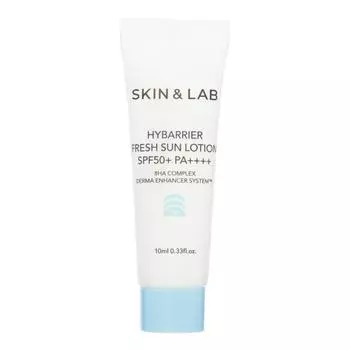 Солнцезащитный лосьон SKIN&LAB питательный для сухой и чувствительной кожи SPF 50+, 10 мл