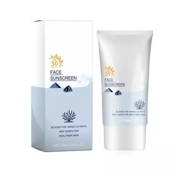Солнцезащитный лосьон, УФ-защитная солнцезащитная паста, консилер для лица, устойчивый к поту, солнцезащитный крем, водостойкий солнцезащитный крем для плавания на открытом воздухе 50 мл One Size