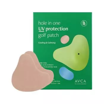 Солнцезащитный пластырь для гольфа AVCA Hole-in-One UV Protection (2 пластыря x 5 шт., 17,5 г)
