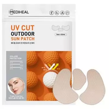 Солнцезащитный пластырь Mediheal UV Cut Outdoor Triple Protection, 3 вида, набор из 4 шт., 5 г, 1 шт.