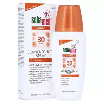 Солнцезащитный спрей Sebamed SPF30 150 мл