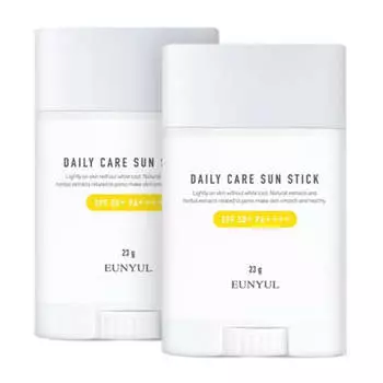 Солнцезащитный стик Eunyul Daily Care Sun Stick SPF50+ PA++++ 23 г * 2 шт.