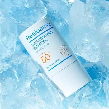 Солнцезащитный стик Real Barrier Aqua Soothing SPF50+ PA++++, 21 г, 1 шт.