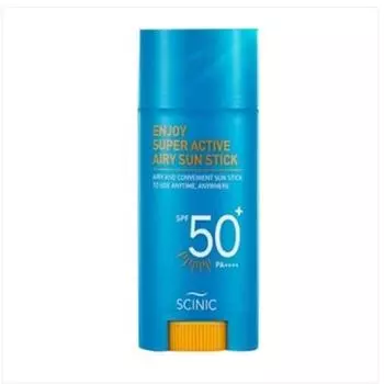 Солнцезащитный стик Scinic Enjoy Super Airy SPF50+ PA++++, 15 г, 1 шт.
