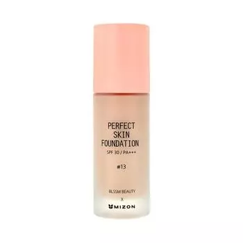 Солнцезащитный тональный крем для лица MIZON PERFECT SKIN FOUNDATION #13 #BLSSM BEAUTY 50мл