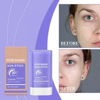 Солнцезащитный увлажняющий карандаш против старения УФ-увлажняющий и осветляющий изоляционный УФ-карандаш с высокой мощностью One Size