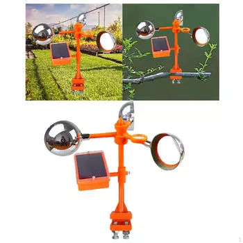 Солнечная энергия Птицы Люди Животные на открытом воздухе Ветряная мельница Сдерживающий голубь Ветроуправляемый двор Газон Фруктовый сад