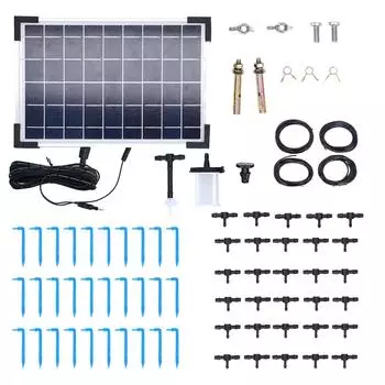 Солнечная автоматическая система полива, 10 режимов синхронизации, высокоэффективная многофункциональная солнечная система орошения