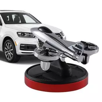 Солнечная автомобильная ароматерапия авто солнечный автоматический вращающийся ароматерапевтический масляный диффузор в форме самолета дизайн автомобильный устранитель запахов воздуха