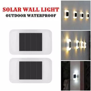 Солнечная лампа для освещения, наружная солнечная зарядка, балкон, ландшафтный декор для сада, уличного украшения, водонепроницаемый светильник