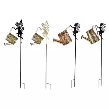 Солнечная лейка Водонагреватель Солнечные светильники Садовый декор Солнечный водопад Светильник для улицы Садовый водонепроницаемый подвесной светильник C