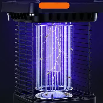 Солнечная мухобойка наружное освещение электрическая муха для двора кемпинг газон