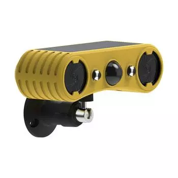 Солнечная наружная инфракрасная индукционная сигнализация, высокочастотный ультразвуковой детектор, звуковая и световая сигнализация 129 дБ,