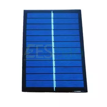 Солнечная панель 6 В 100 мА 1 Вт Мини Солнечная система DIY для зарядных устройств сотовых телефонов Портативная солнечная батарея 6V