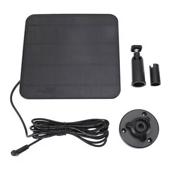 Солнечная панель для камеры безопасности 6 В 5 Вт DC порт наружная солнечная зарядная панель всепогодная для Ring Spo