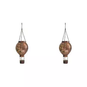 - Солнечная подвесная лампа на воздушном шаре IP65 водонепроницаемый светильник для наружного сада