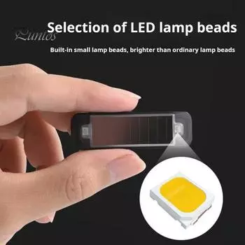 Солнечная предупредительная лампа с высокими люменами, супер яркая, водонепроницаемая, компактного размера, портативная, перезаряжаемая, для мотоцикла, велосипеда, задний фонарь, светодиодная велосипедная лампа красный/синий