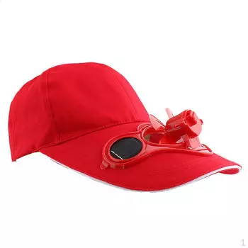 Солнечная шляпа для фанатов для рыбалки на открытом воздухе, бейсбола, тенниса, гольфа красный