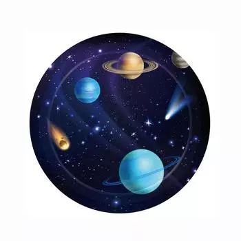 Солнечная система, космическая тематика, бумажные тарелки, чашки, салфетки для детей, декор для дня рождения, вечеринка в честь рождения ребенка, принадлежности для вечеринок в планетарном стиле