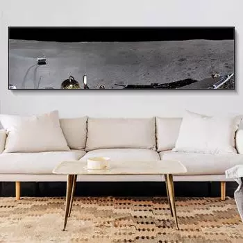 Солнечная система, звездное небо, настенная живопись на холсте, космическое пространство, планетарная земля, постеры и принты для гостиной, прикроватный декор 20cm40cm NoFrame