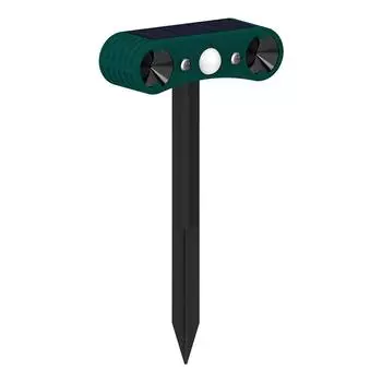 Солнечная стробоскопическая лампа с датчиком движения, сигнализация с таймером, индукционная инфракрасная сигнальная лампа человеческого тела зелёный