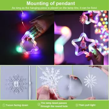 Солнечная занавеска, сказочные гирлянды, подвесные беседки, патио, сад, водопад, огни USB-8 Modes разноцветный