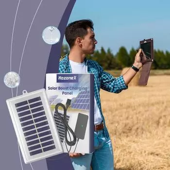 Солнечная зарядная плата Солнечная фотоэлектрическая плата Стабильное напряжение Зарядное устройство для мобильного телефона Поликристаллическая зарядная плата One Size чёрный