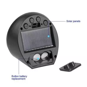 Солнечные автомобильные часы с термометром, ЖК-цифровые часы с задней подсветкой, автомобильные часы на приборной панели, автоаксессуары Battery Power