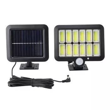 Солнечные фонари для наружного водонепроницаемого 1200 мАч сплит-солнечные фонари безопасности для двора сада Gara
