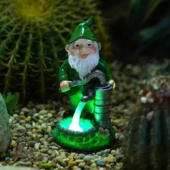 Солнечные фонари, садовые украшения, настольные украшения для сцены, подарки, поделки из смолы