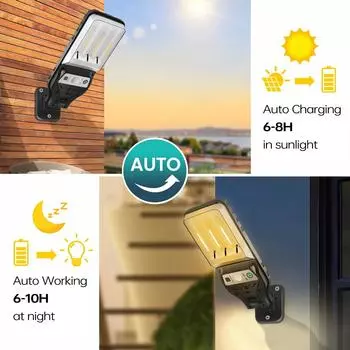 Солнечные фонари уличные светодиодные датчики движения солнечные вольфрамовые лампы накаливания водонепроницаемые с дистанционным управлением прочные безопасные садовые светильники
