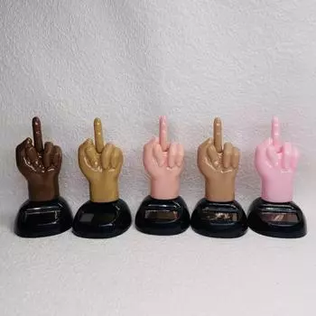 Солнечные качели, кукольные автомобильные аксессуары, креативные мультяшные пальчиковые машинки, украшения для офиса, автодекор, автомобильные украшения, фигурки