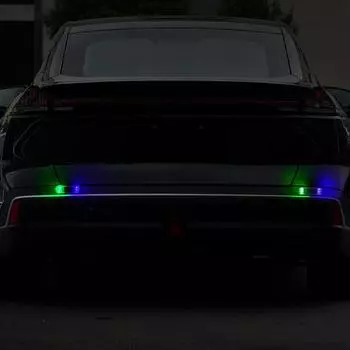 Солнечные предупреждающие огни для автомобиля, супер яркие светодиодные фонари, индикаторы, противоударные задние фонари, предупреждающие огни, водонепроницаемые солнечные United States