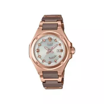 Солнечные радиочасы BabyG Baby G GMS Jimizu MSGW300CG5AJF Brown