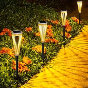 Солнечные садовые огни