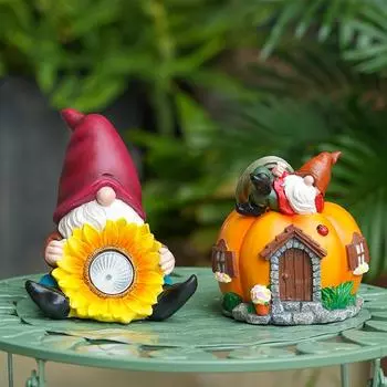 Солнечные садовые украшения, ландшафтный дизайн сада, креативные украшения балкона One Size