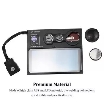 Солнечные сварочные очки с автоматическим затемнением, шлифовальные стеклянные линзы для сварщика