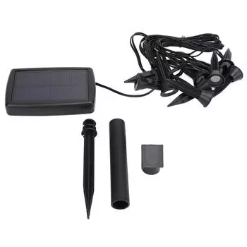 Солнечные светильники для дорожек, водонепроницаемые, декоративные, ландшафтные, солнечные светильники для садовых газонов, патио Warm Light