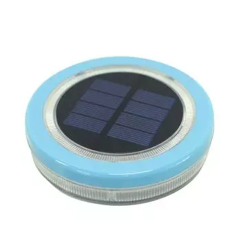 Солнечные светильники для газона, светодиодные садовые декоративные светильники, плавающие фонари для бассейна, ландшафтные светильники синий