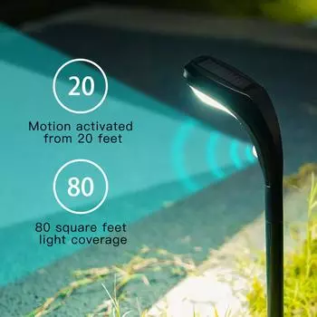 Солнечные уличные светильники с датчиком светодиодная лампа для дорожек водонепроницаемый ландшафтный светильник для освещения дорожек для декора сада двора подъездная дорожка лампа