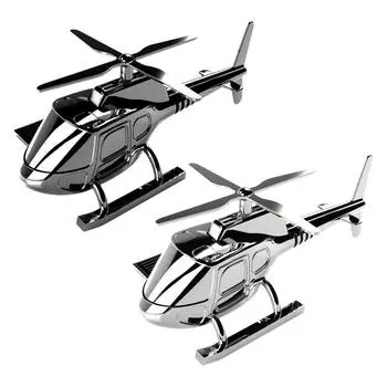 Солнечный автомобильный освежитель воздуха, работающий на солнечной энергии, автомобильная ароматерапия в форме вертолета, автомобильный ароматизатор, диффузор ароматов для автомобиля серебряный