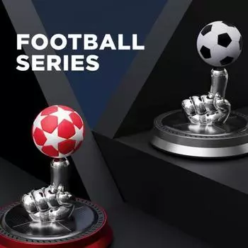 Солнечный автомобильный освежитель воздуха, вращающийся кончик пальца, футбол, длительный аромат, очистка воздуха, автоматический ароматерапевтический диффузор, орнамент, аксессуары для салона автомобиля