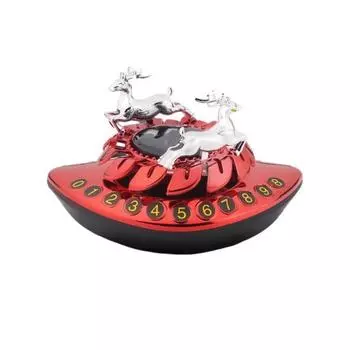 Солнечный автомобильный освежитель воздуха, временный парковочный номер, лошадь, орнамент, вращающийся, длительный аромат, очистка воздуха, автоматический диффузор для ароматерапии, украшение жёлтый