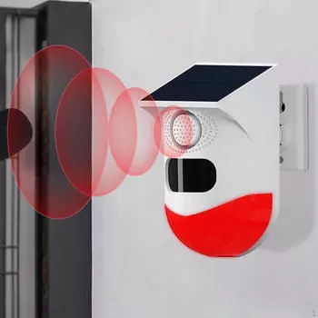 Солнечный датчик движения с питанием от легкой 120 дБ для подъездной дороги дома