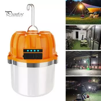 Солнечный фонарь для кемпинга, 3 режима, регулируемый, водонепроницаемый, USB, перезаряжаемый, супер яркий, подвесной светильник для походной палатки, аварийный фонарь белый