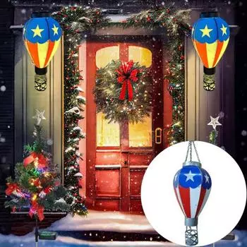 Солнечный фонарь воздушный шар солнечный фонарь водонепроницаемый уличный подвесной светильник для украшения сада и двора Christmas