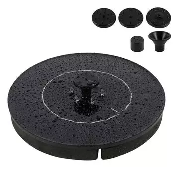 Солнечный фонтан Открытый бассейн Плавающий фонтан в форме птичьего блока